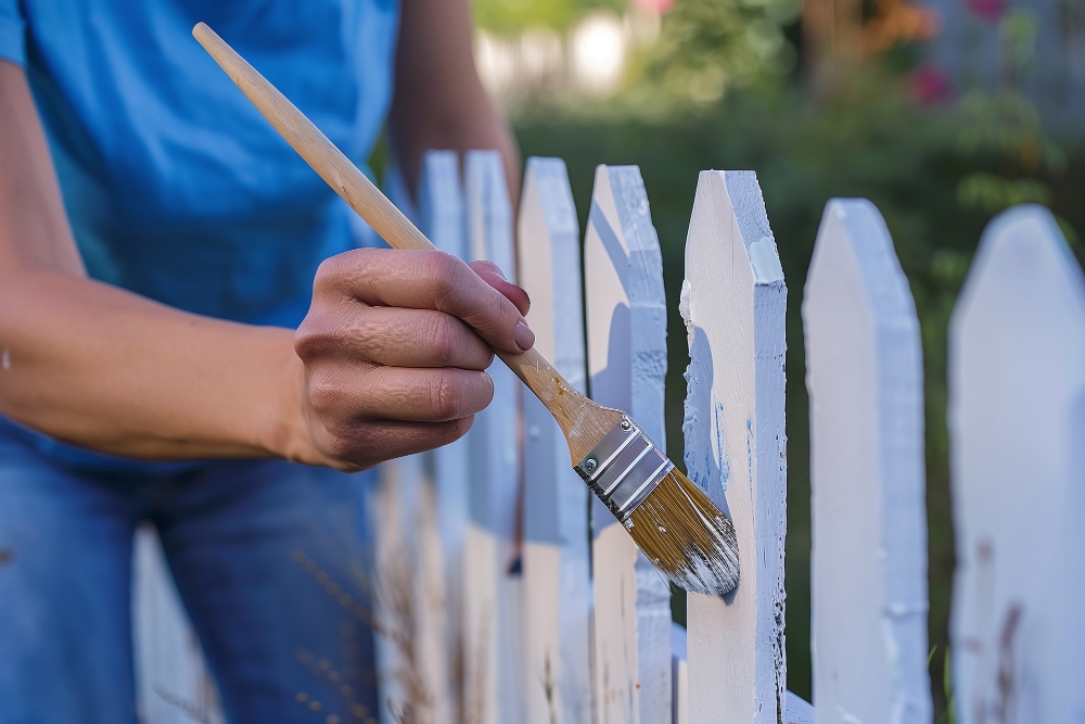 Our Fence and Deck Painting Process